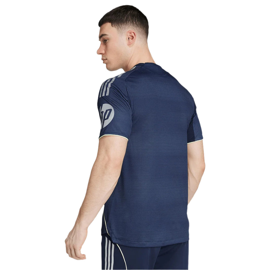 adidas Real Madrid 25/26 Away Jersey w/ Champions League Patches (Legend Ink)