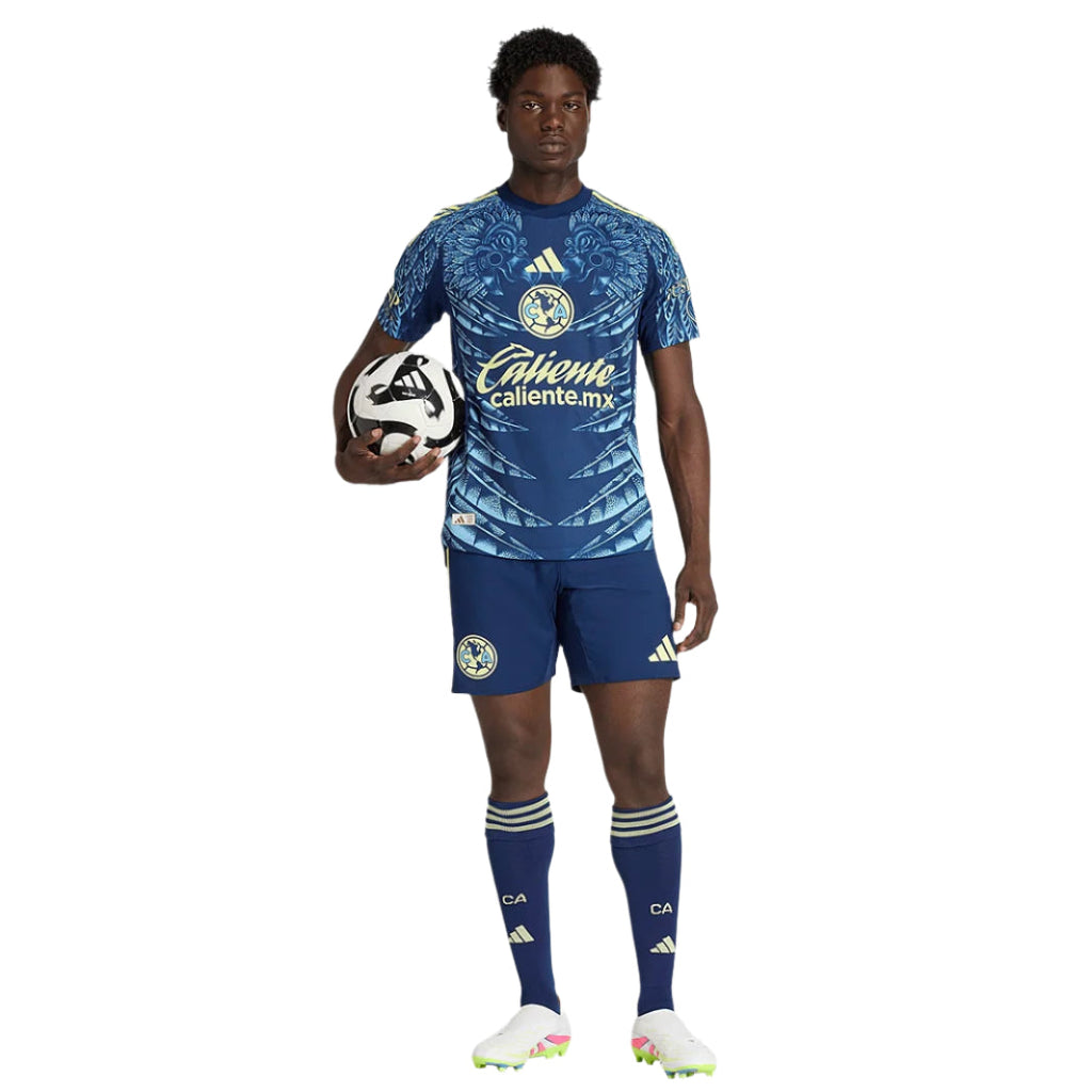 adidas R. Juarez Men's Club América 25/26 Authentic Away Jersey (Blue)