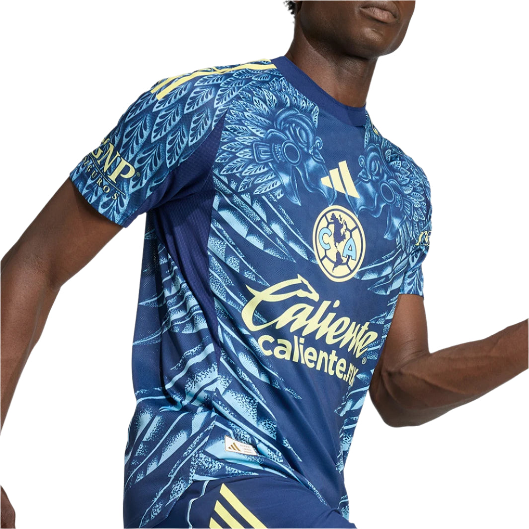 adidas E. Sanchez Men's Club América 25/26 Authentic Away Jersey (Blue)