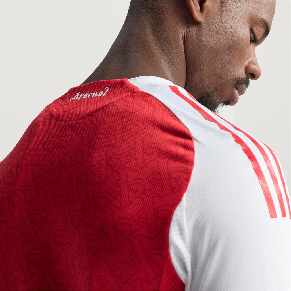 adidas Martin Odegaard Arsenal FC Authentic Home Jersey 25/26 w/ EPL Patch (Better Scarlet/White