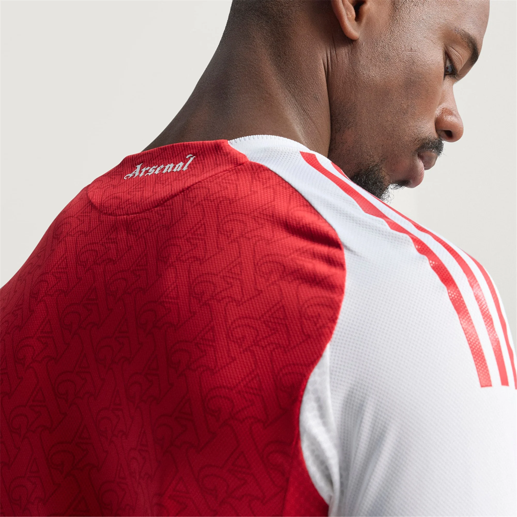 adidas Gabriel Martinelli Arsenal FC Authentic Home Jersey 25/26 w/ EPL Patch (Better Scarlet/White
