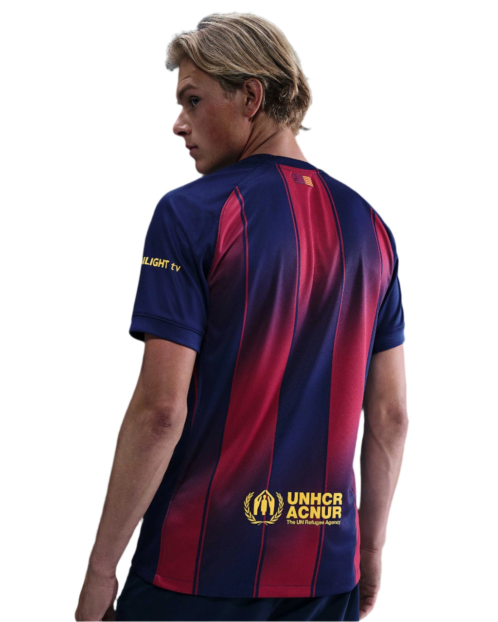 Nike Cubarsi FC Barcelona Home Jersey 25/26 w/ Champions League Patches (Deep Royal Blue/Midwest Gold)