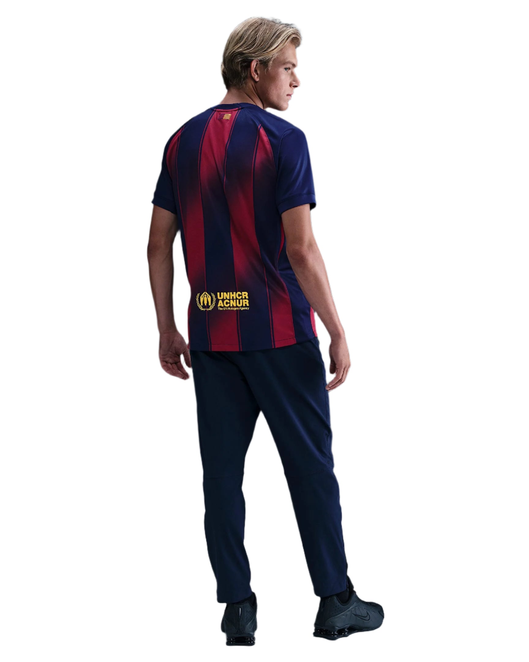Nike Pedri FC Barcelona Home Jersey 25/26 w/ Champions League Patches (Deep Royal Blue/Midwest Gold)