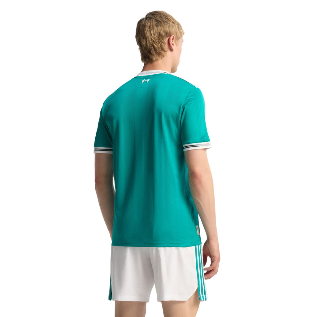 adidas Liverpool FC Authentic Third Jersey w/ EPL + No Room For Racism Patches 25/26 (Sea Green)