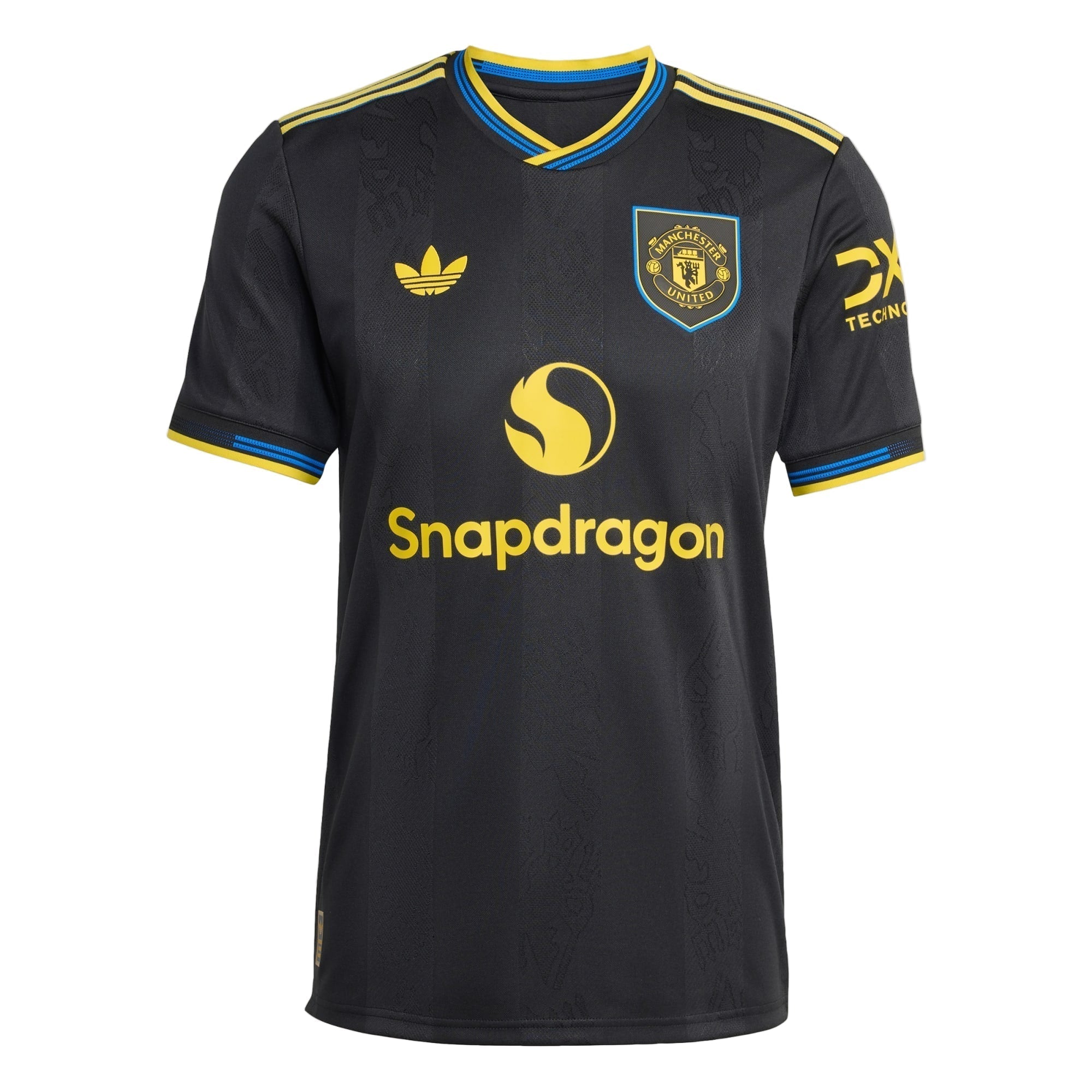 adidas Men's Manchester United Authentic Third Jersey 25/26 (Black)