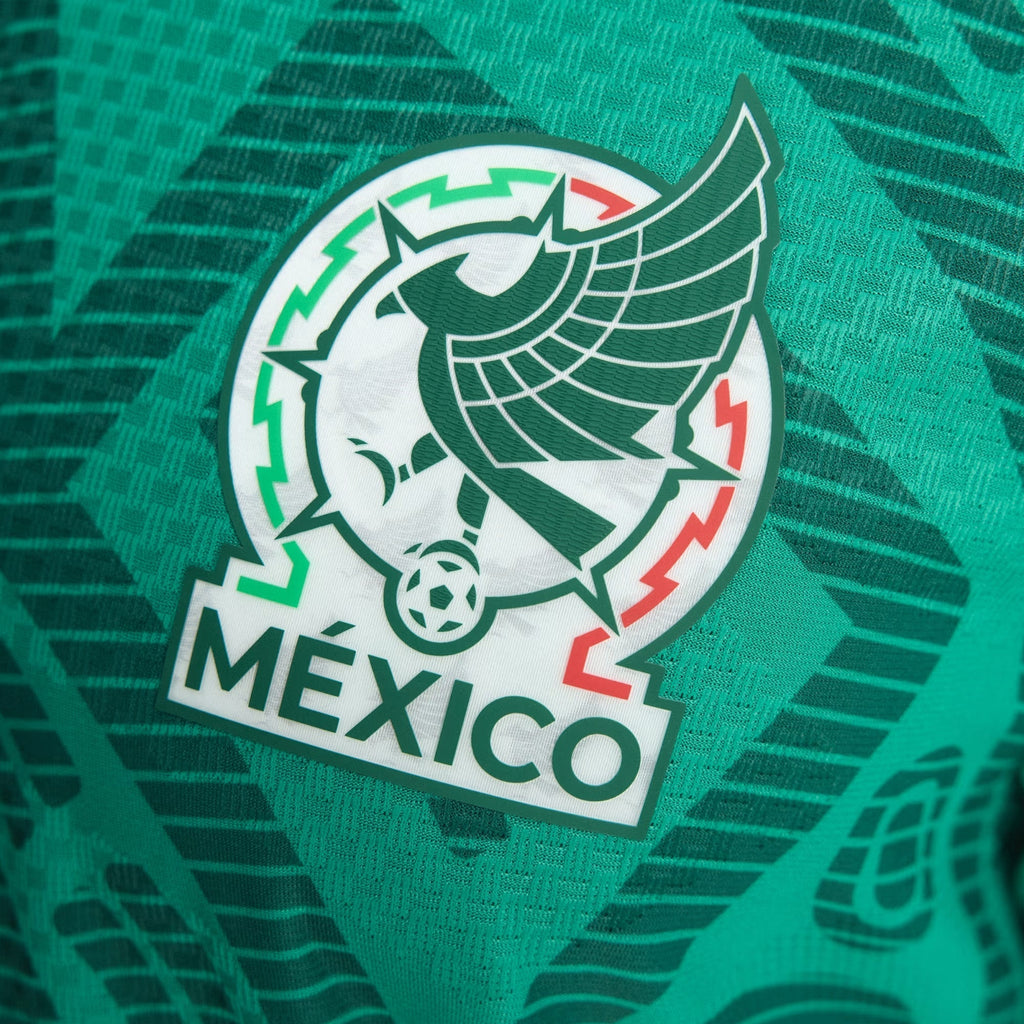 adidas Men's E. Sanchez Mexico Authentic Home 2026 World Cup Jersey (Bold Green)