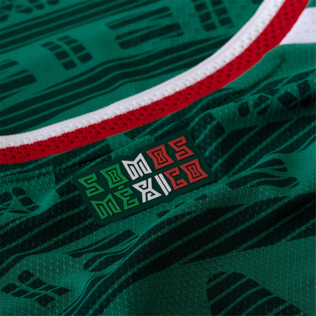 adidas Men's J. Sanchez Mexico Authentic Home 2026 World Cup Jersey (Bold Green)