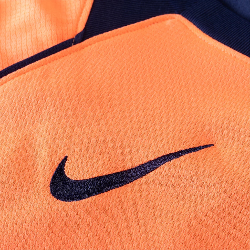 Nike Raphinha Men's FC Barcelona T90 Third Jersey 25/26 w/ Champions League Patches (Mango/Navy)