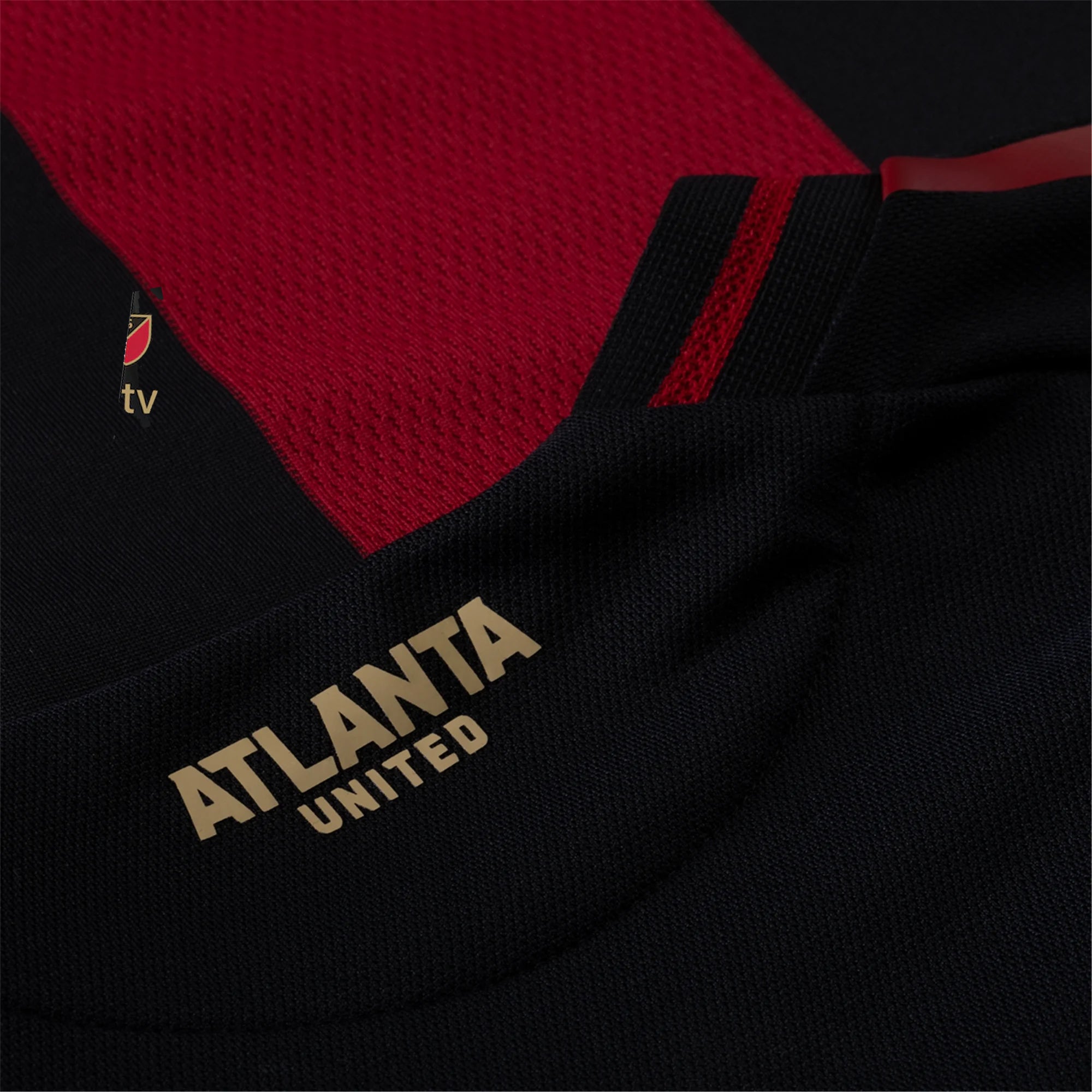 adidas Brooks Lennon Atlanta United Authentic Home Jersey w/ MLS Patches 25/26 (Red/Black)
