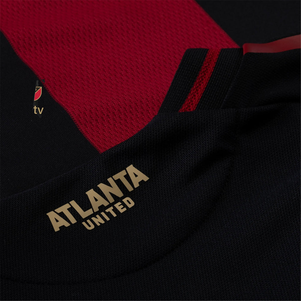 adidas Adyn Torres Atlanta United Authentic Home Jersey w/ MLS Patches 25/26 (Red/Black)