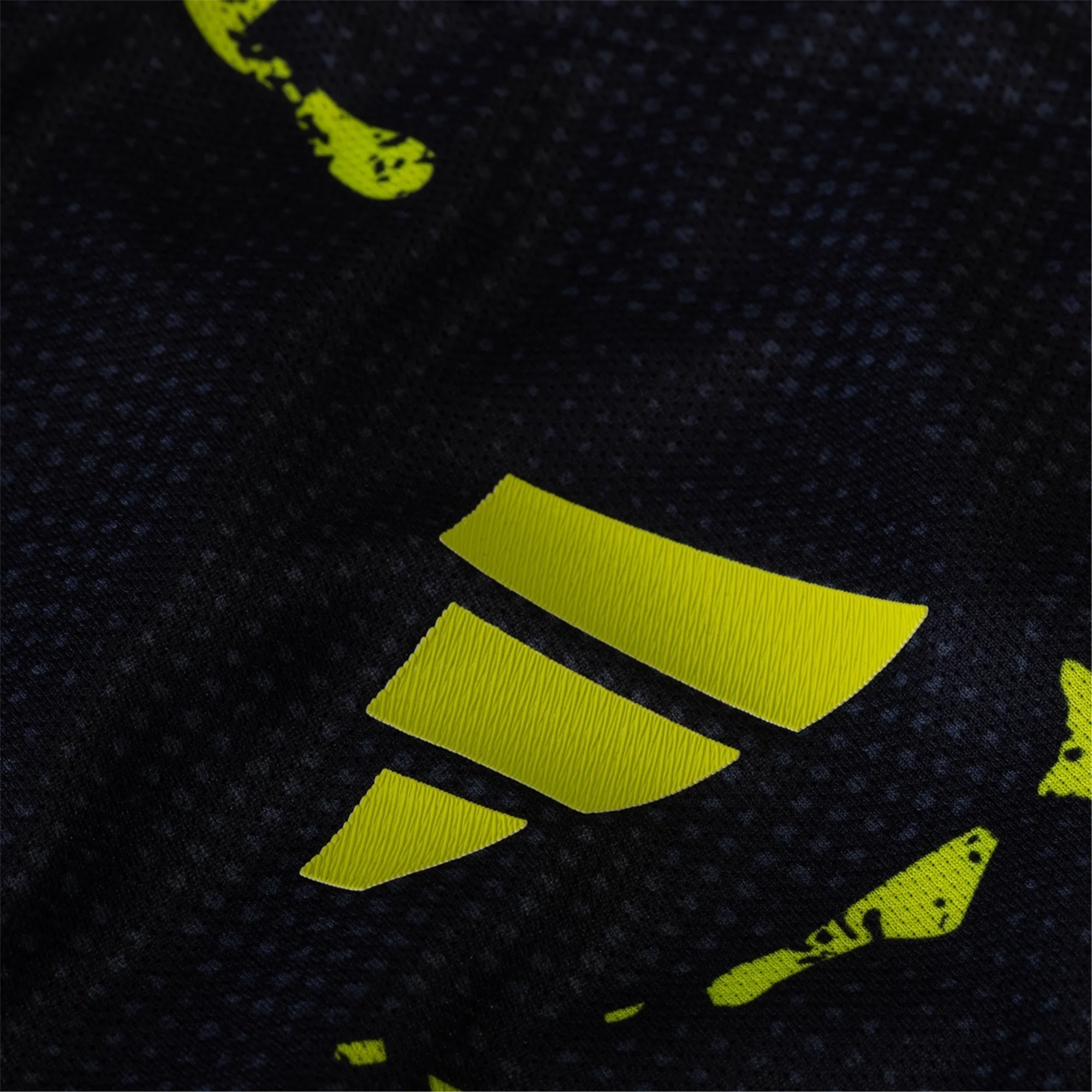 adidas Evan Bush Columbus Crew Authentic Away Jersey w/ MLS Patches 25/26 (Black/Yellow)
