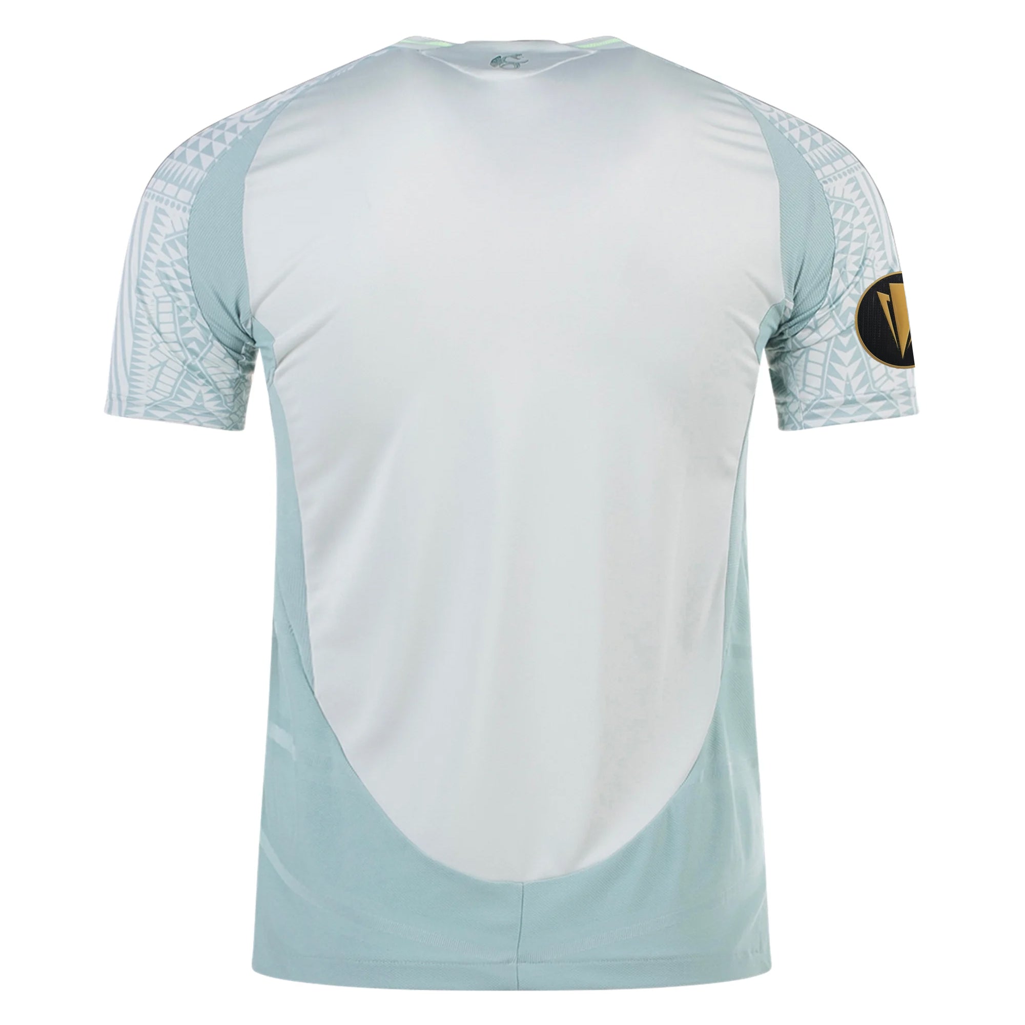 adidas Men's Mexico Authentic Away Jersey 24/25 w/ Gold Cup 2025 Patches (Linen Green)