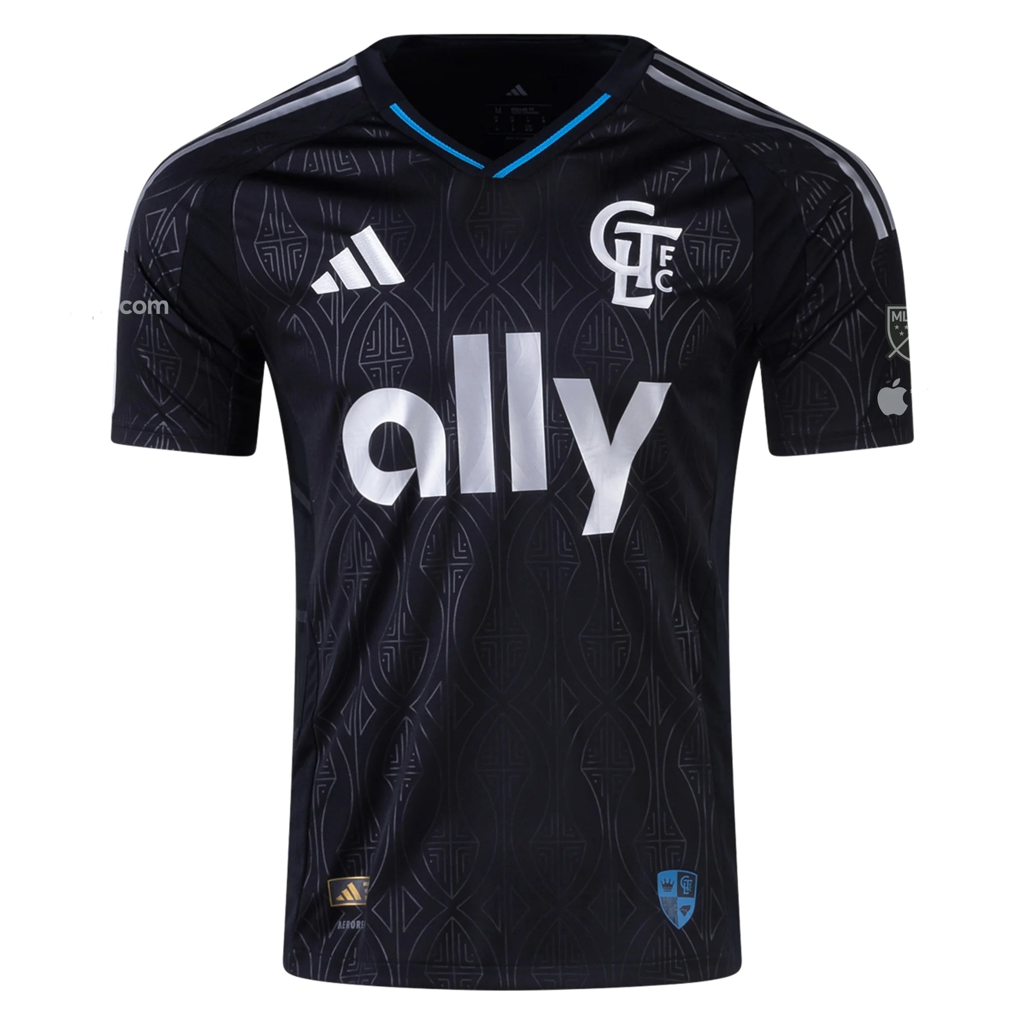adidas Kristijan Kahlina Charlotte FC Authentic Away Jersey 25/26 (Black)