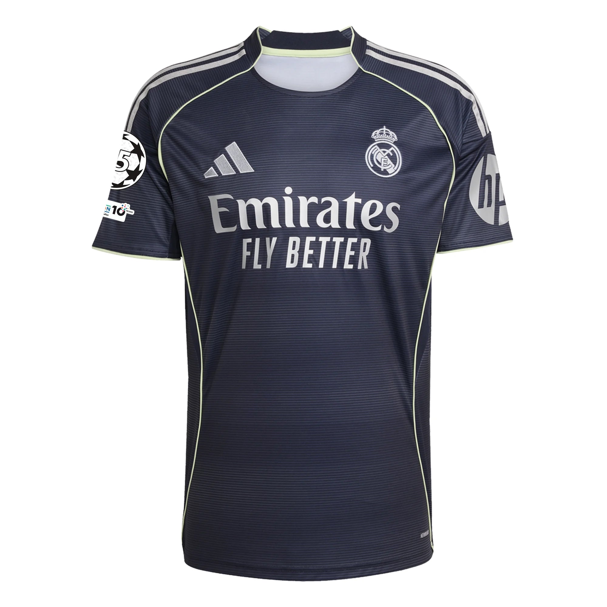 adidas F. Mendy Real Madrid 25/26 Away Jersey w/ Champions League Patches (Legend Ink)