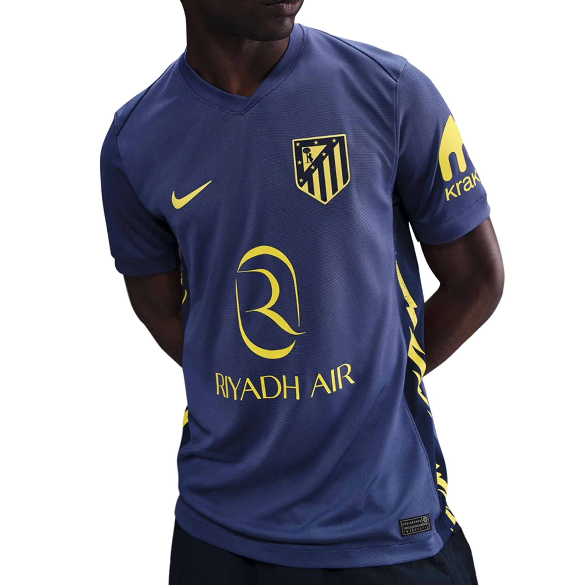 Nike Atlético Madrid Away Jersey 25/26 (Binary Blue/Vibrant Yellow)