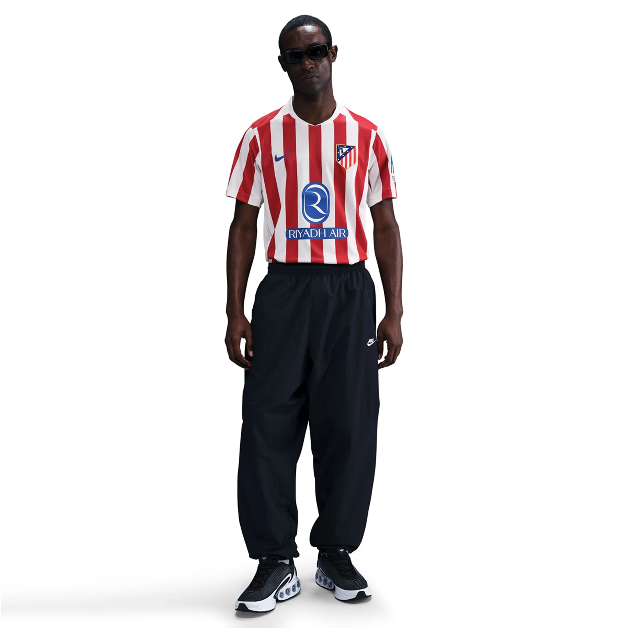 Nike Atletico Madrid Home Jersey w/ La Liga Patch 25/26 (Sport Red/Hyper Royal)