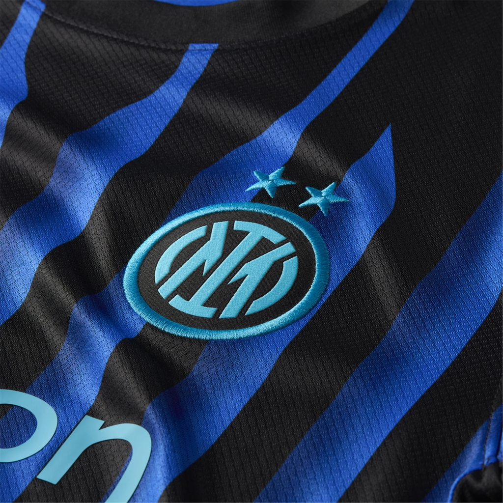 Nike Inter Milan Home Jersey w/ Club World Cup Patches 25/26 (Lyon Blue/Black/Chlorine Blue)