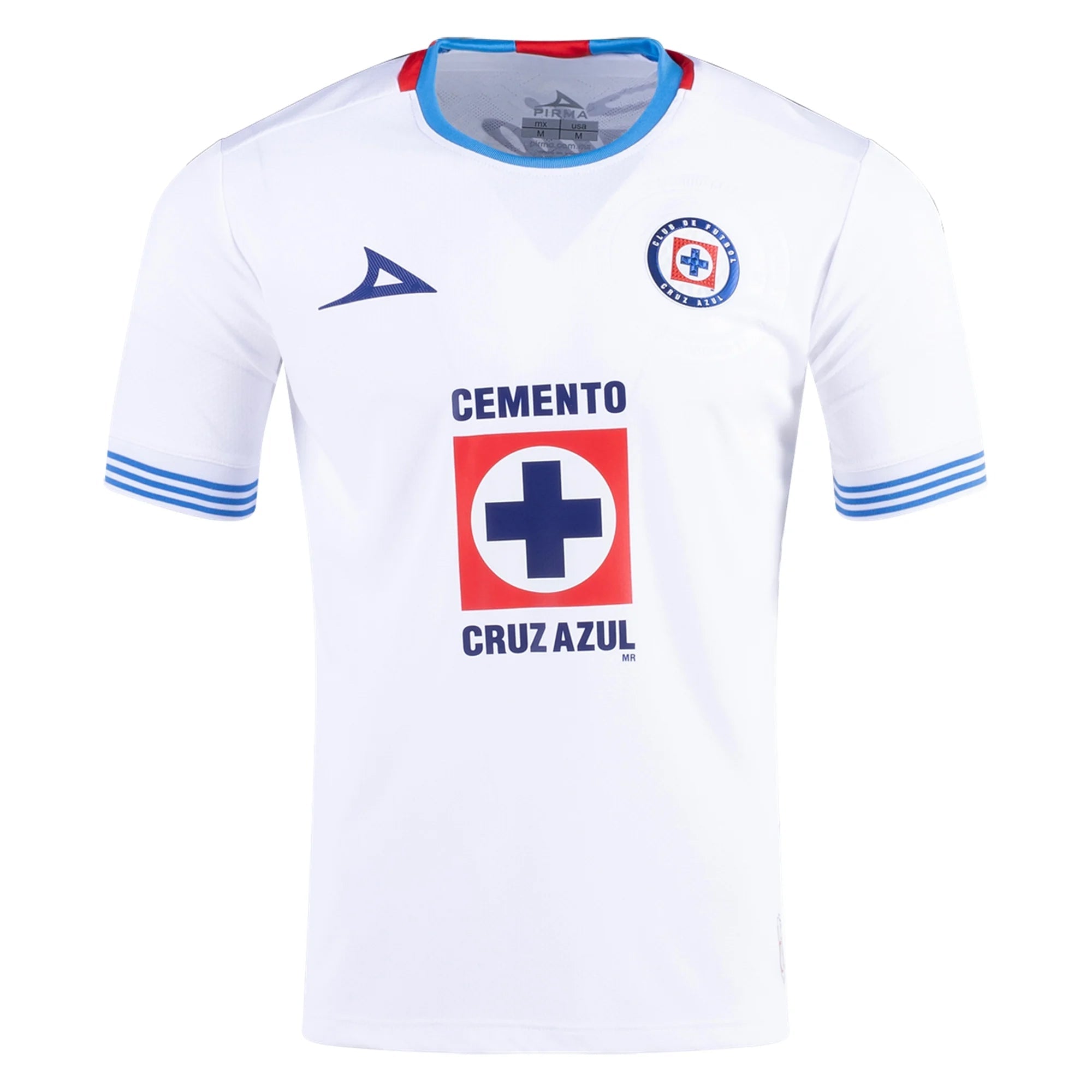 Pirma Georgios Giakoumakis Cruz Azul Away Jersey 24/25 (White/Blue)