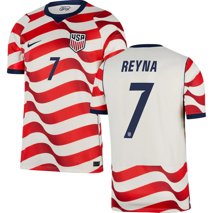 Men’s #7 Giovanni Reyna 2026 World Cup Jersey