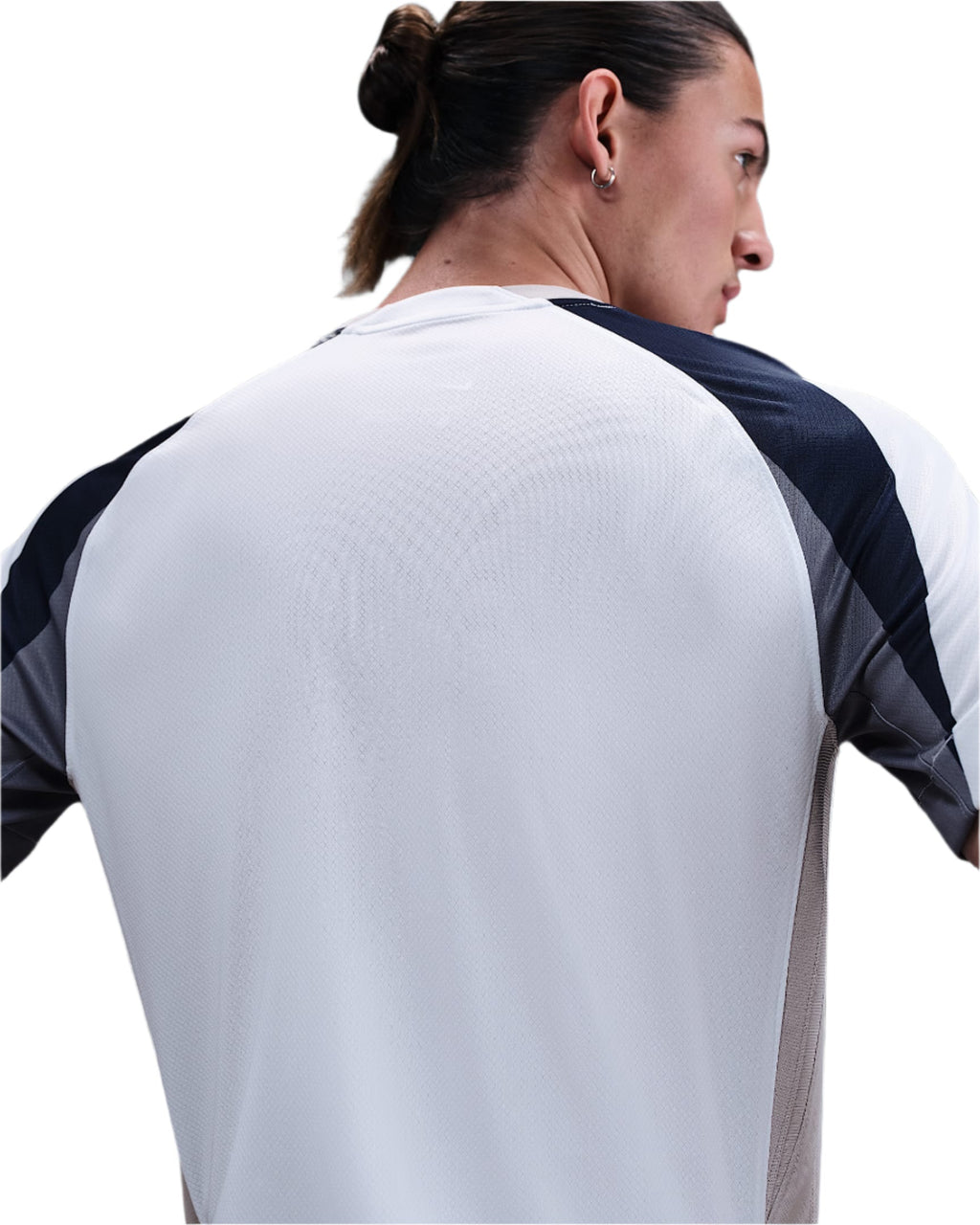 Nike Tottenham Hotspurs Home Jersey w/ EPL + No Room For Racism Patch 25/26 (White/Iron/Binary Blue)
