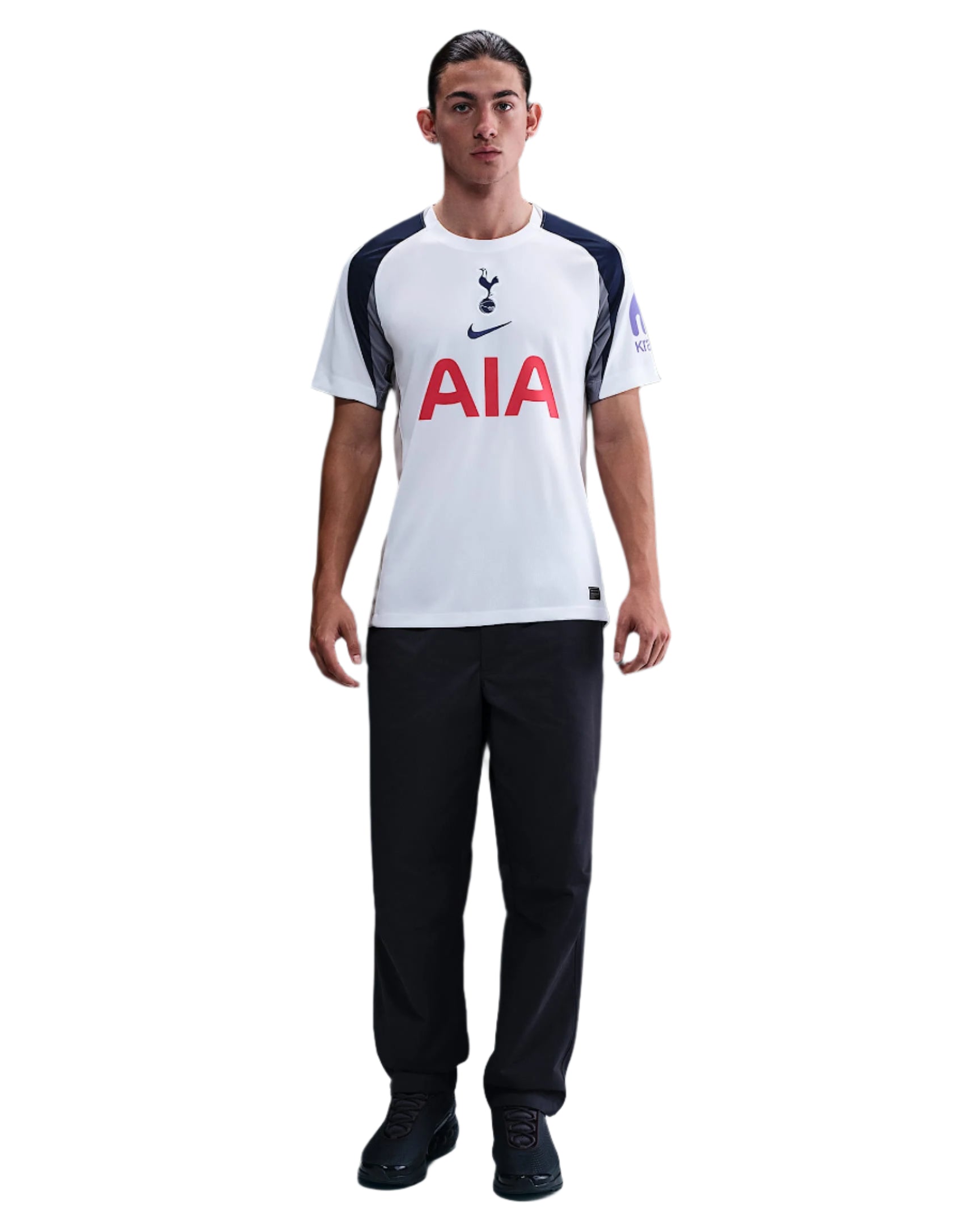 Nike Odobert Tottenham Hotspurs Home Jersey w/ EPL + No Room For Racism Patch 25/26 (White/Iron/Binary Blue)