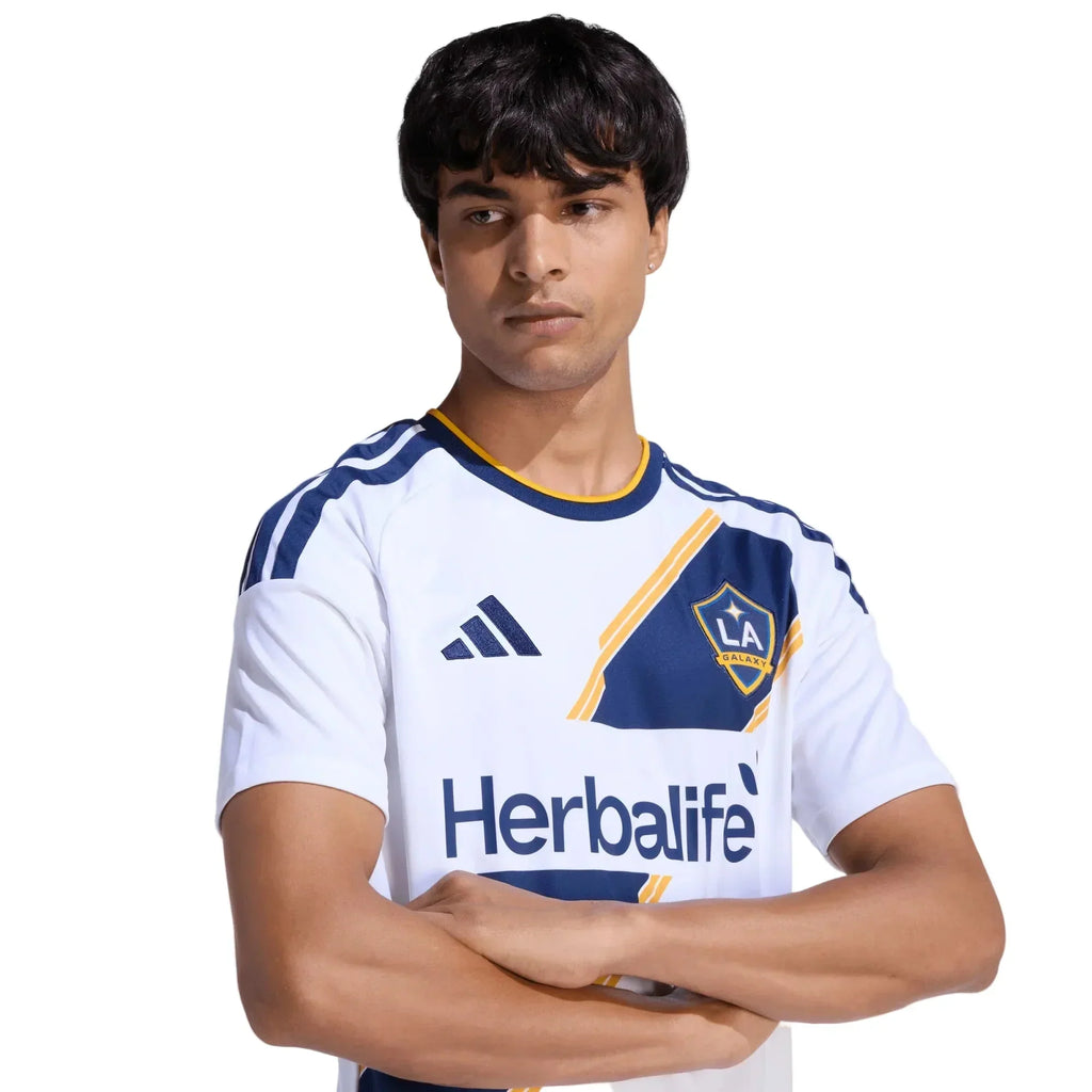 adidas Men's Yoshida LA Galaxy Home Stadium Jersey 26/27 (White)