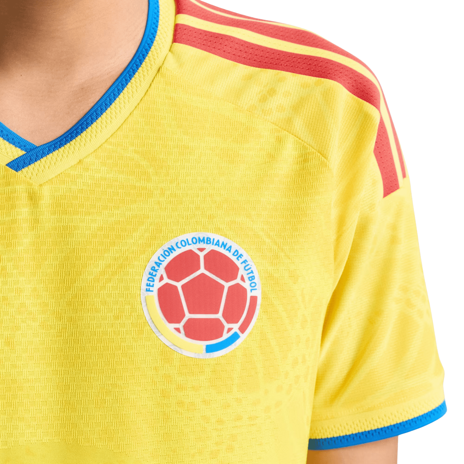 adidas Men's Cordoba Colombia 2026 Authentic Home Jersey (Impact Yellow)