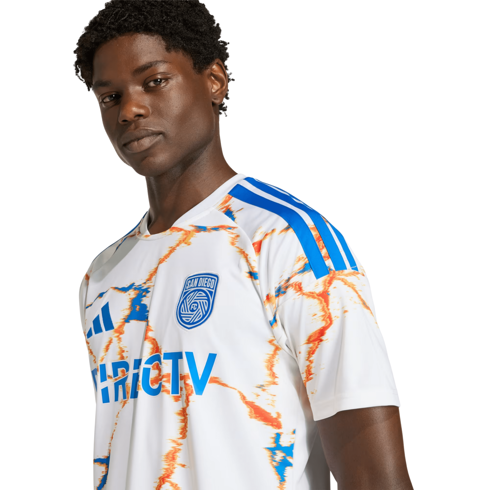 adidas Men's Duke San Diego FC 26/27 Away Stadium Jersey (White)