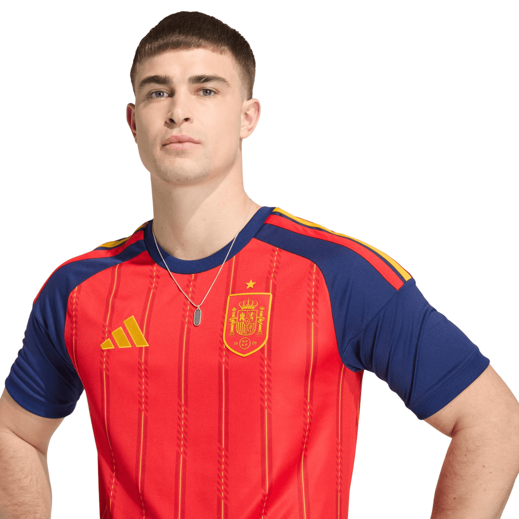 adidas Men's Gavi Spain World Cup Home Jersey 2026 (Vivid Red)