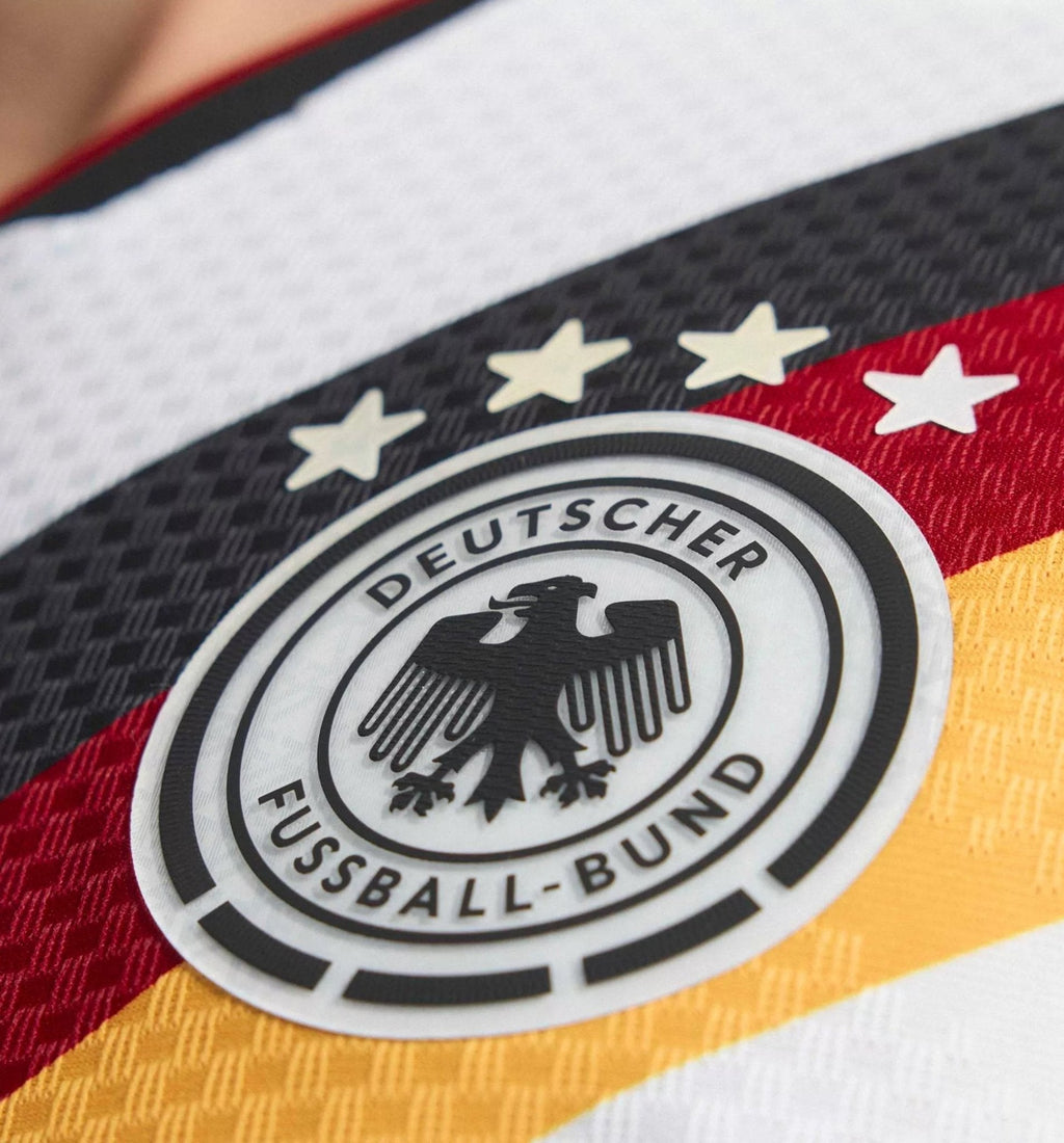 adidas Men's Mittelstadt Germany Authentic Home World Cup Jersey 2026 (White/Black)