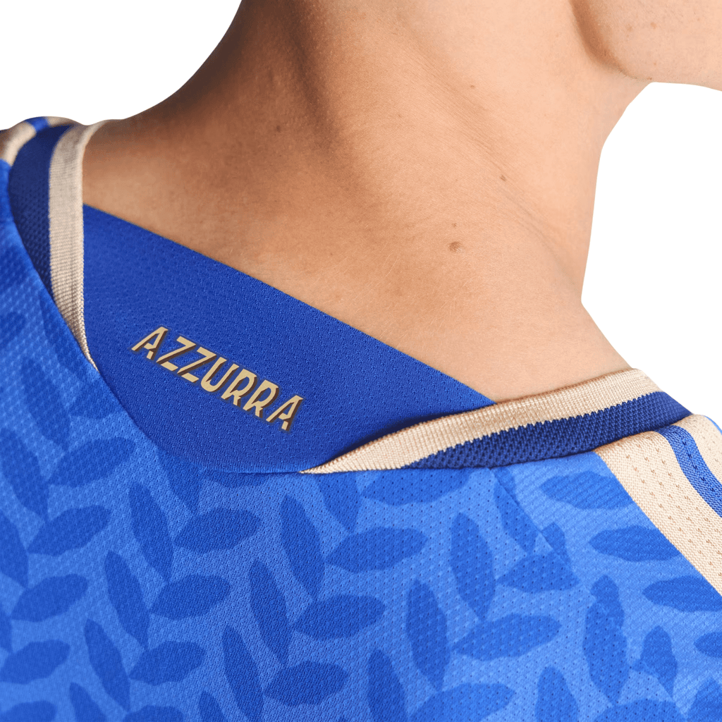 adidas Men's Gatti Italy 2026 Authentic Home Jersey (Bold Blue)
