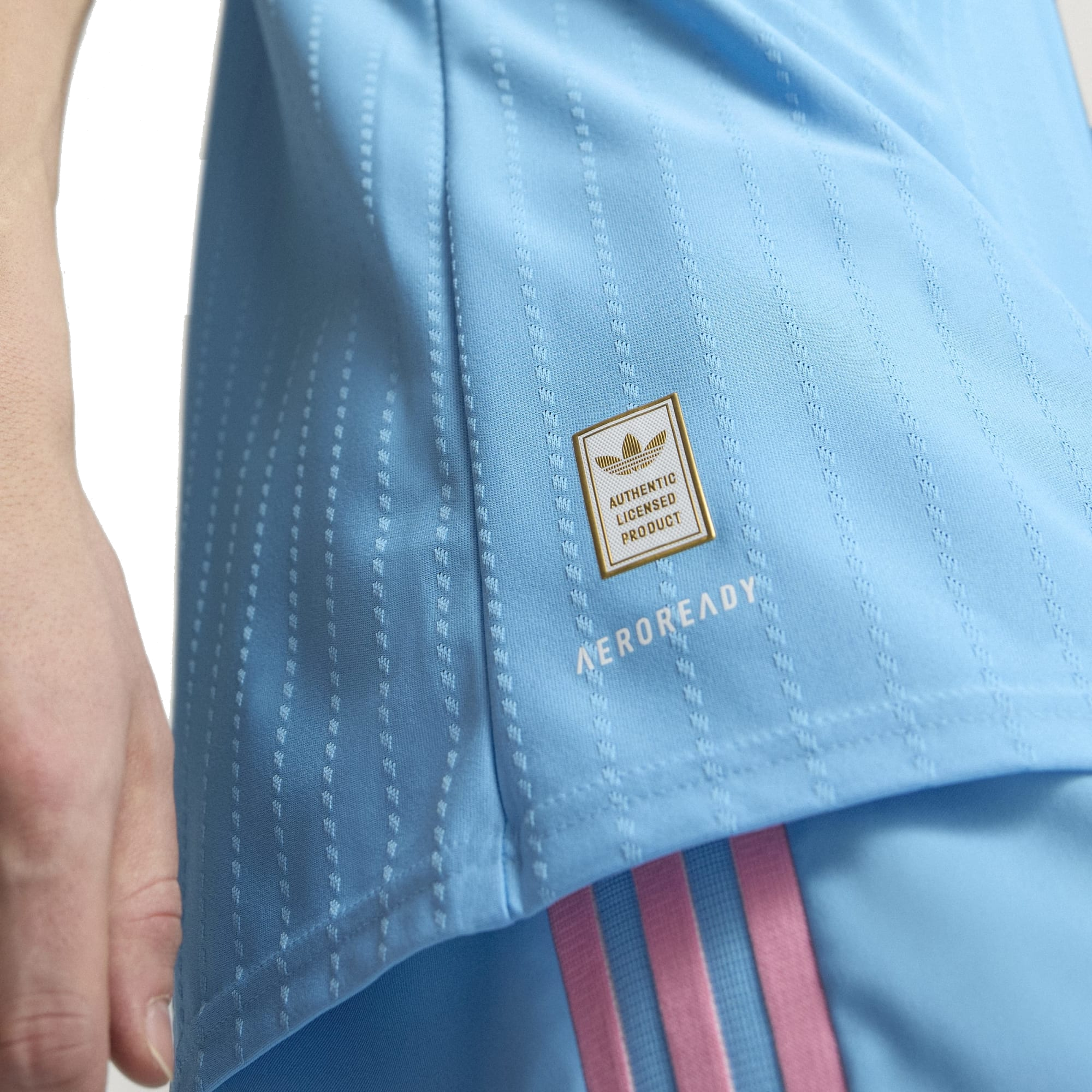 adidas Morales Inter Miami Authentic Third Jersey 25/26 (Blue/Pink)