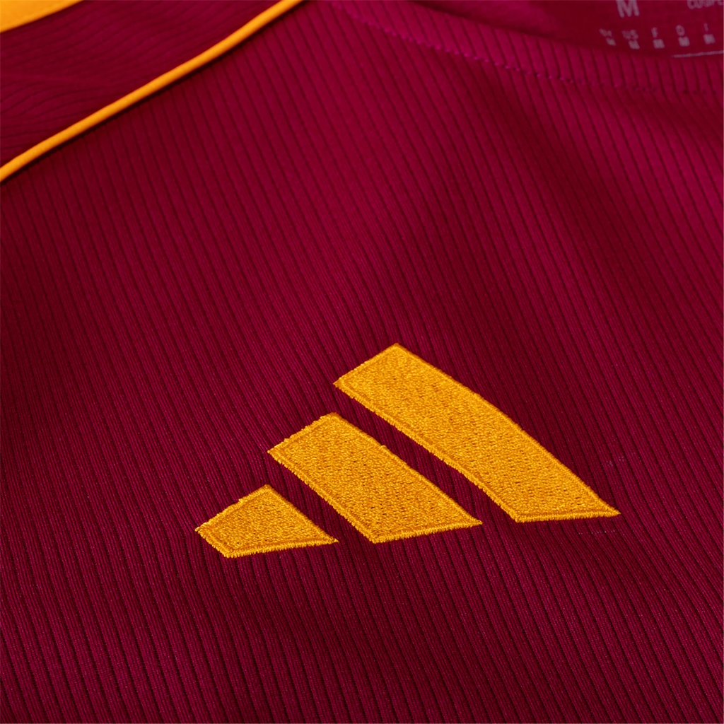 adidas Men's Roma Matías Soulé Home Jersey w/ Serie A Patch 25/26 (Burgundy)