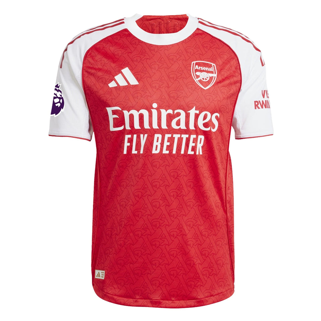 adidas Norberto Neto Arsenal FC Authentic Home Jersey 25/26 w/ EPL Patch (Better Scarlet/White)