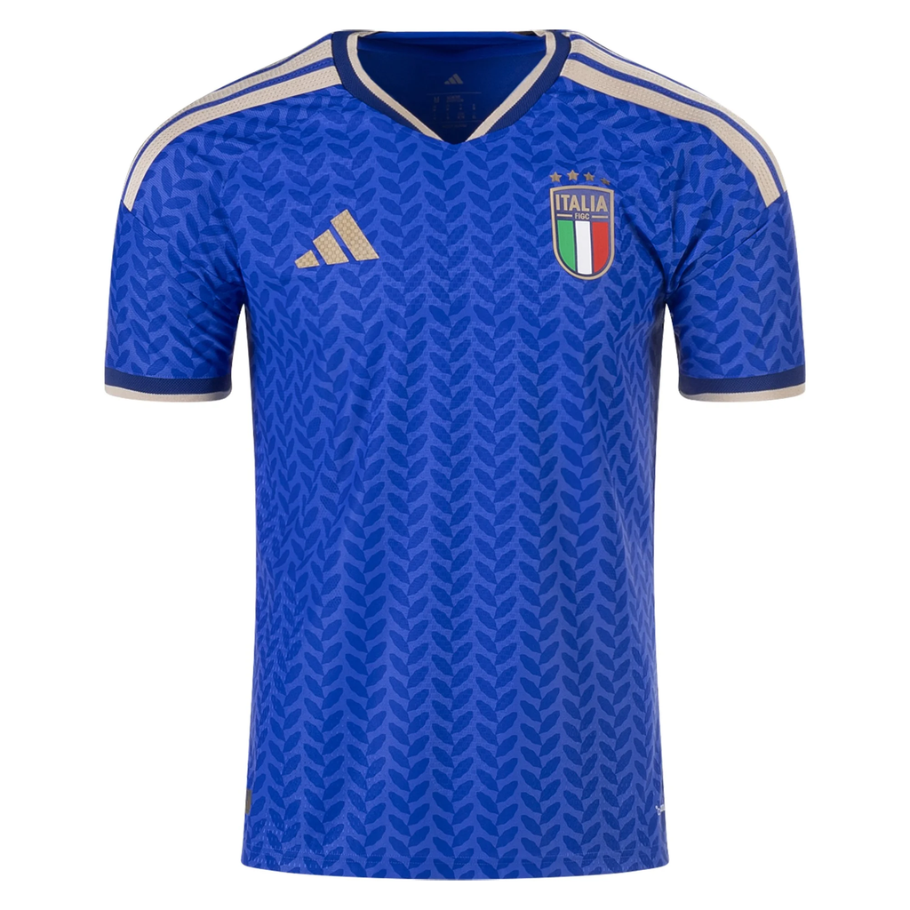 adidas Men's Italy 2026 Authentic Home Jersey (Bold Blue)
