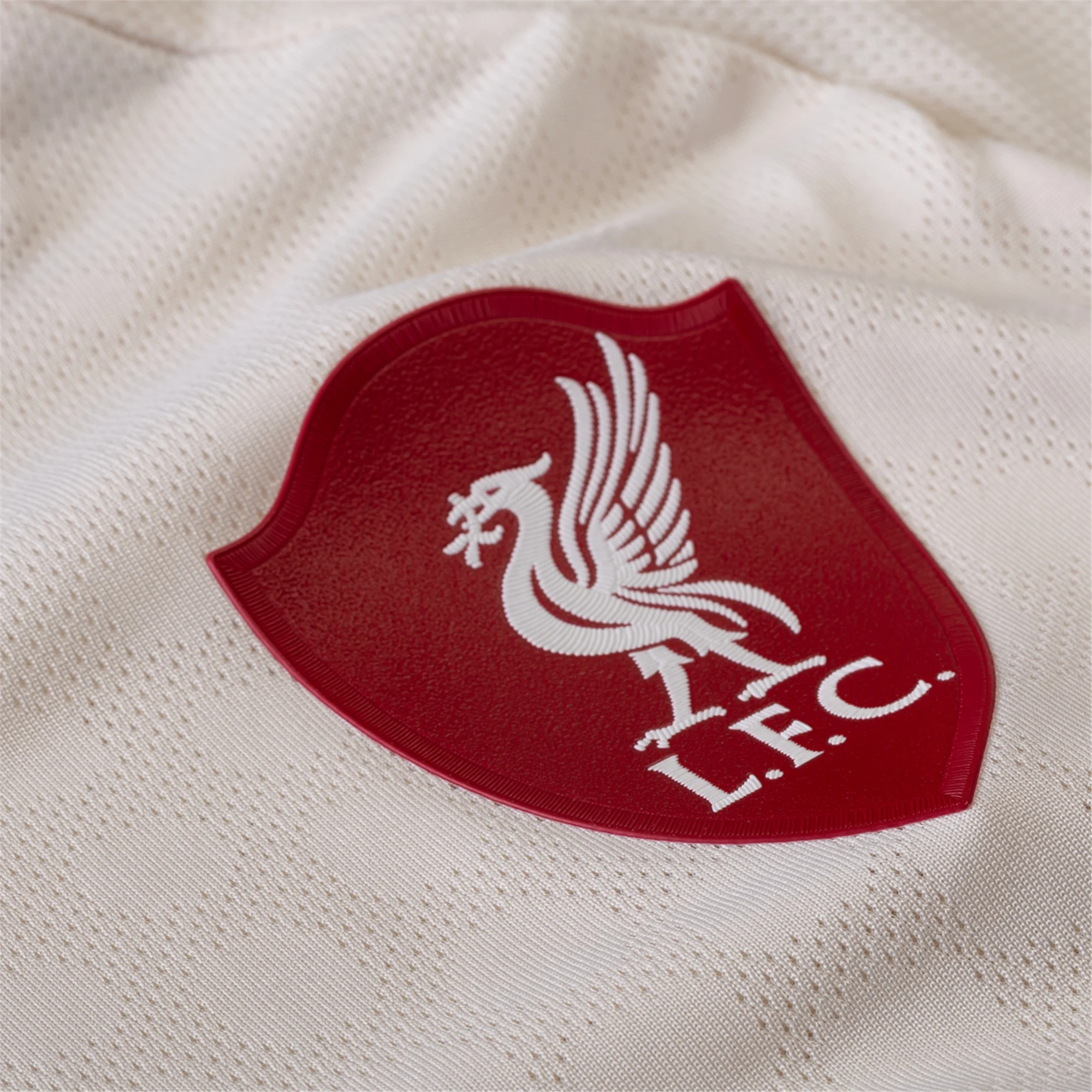 adidas Men's Liverpool Authentic Diogo Jota Away Jersey w/ Champions League Patches 25/26 (Wonder White)