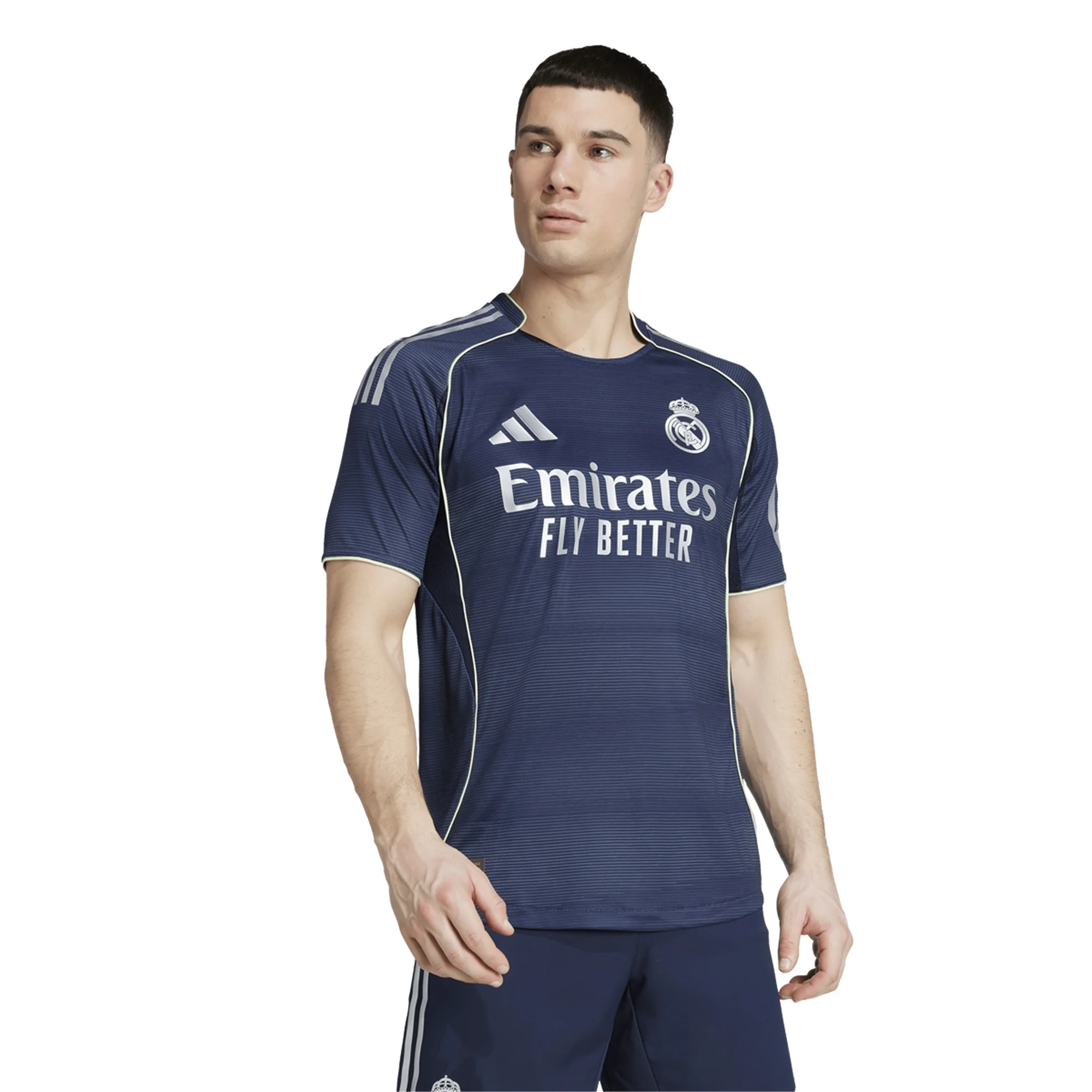 adidas Lucas Vázquez Iglesias Real Madrid Authentic Away Jersey 25/26 w/ Champions League Patches (Legend Ink)