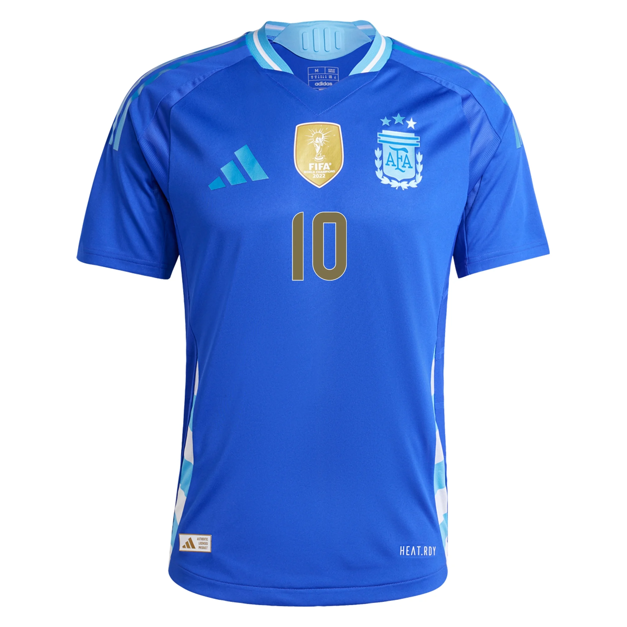 adidas Argentina Authentic Lionel Messi Away Jersey 24/25 (Lucid Blue/Blue Burst)