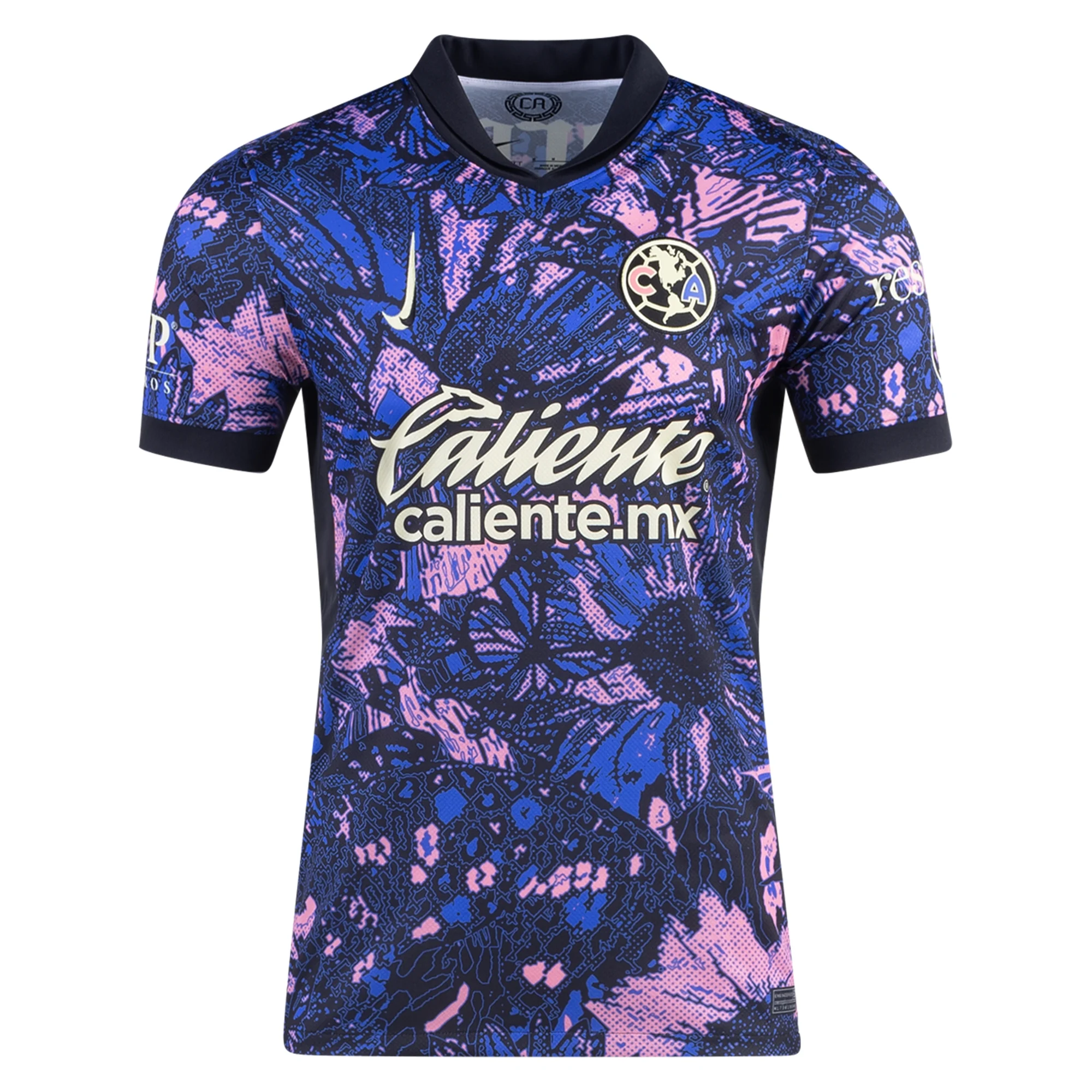 Nike Club America Víctor Dávila Third Jersey 24/25 (Medium Blue/Black/Lemon Chiffon)