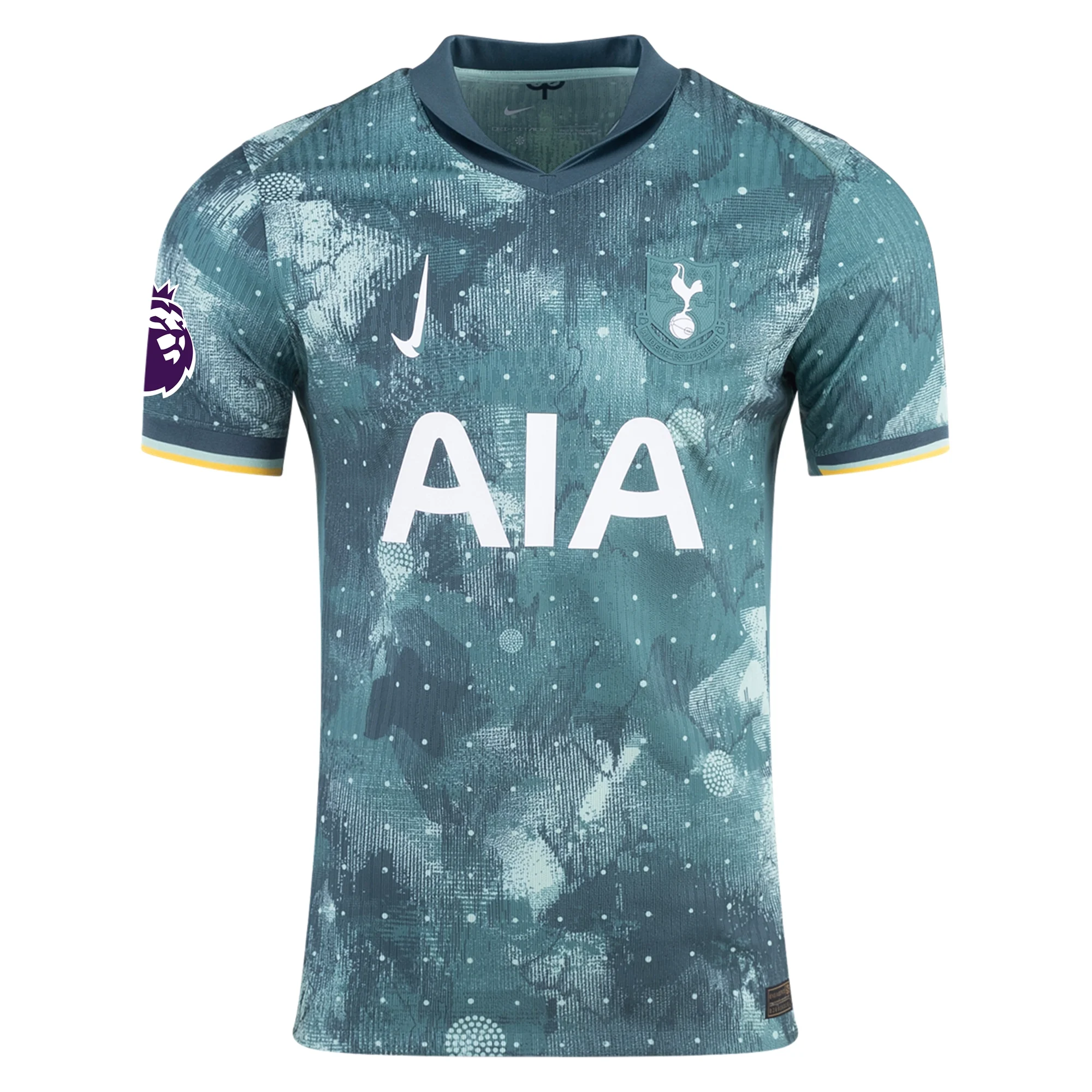 Nike Tottenham Christian Romero Third Jersey w/ EPL Patch 24/25 (Enamel Green/Bicoastal)