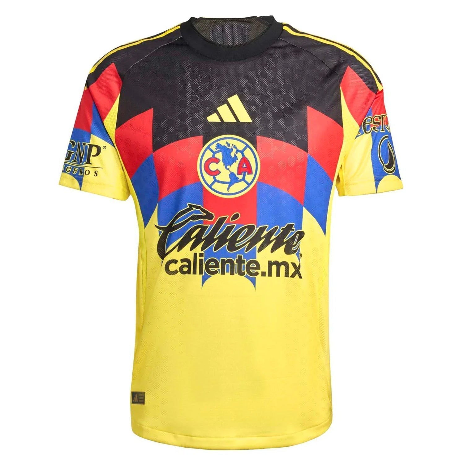 adidas R. Orquin Men's Club America 25/26 Authentic Home Jersey (Yellow)