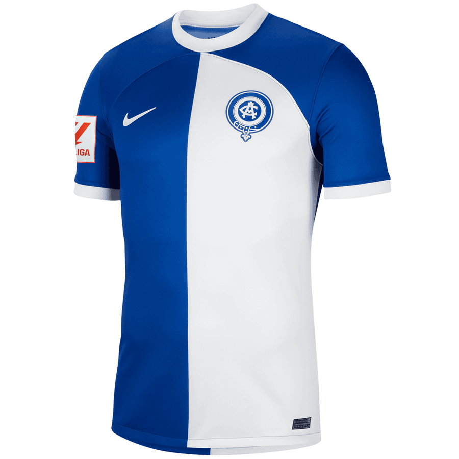 Nike Atletico Madrid Yannick Carrasco Away Jersey w/ La Liga Patch 23/24 (Old Royal/White)