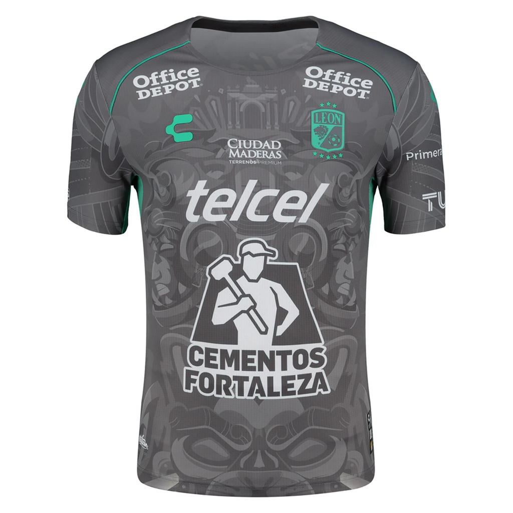 Charly James Rodriguez Leon Third Jersey 24/25 (Grey/Green)