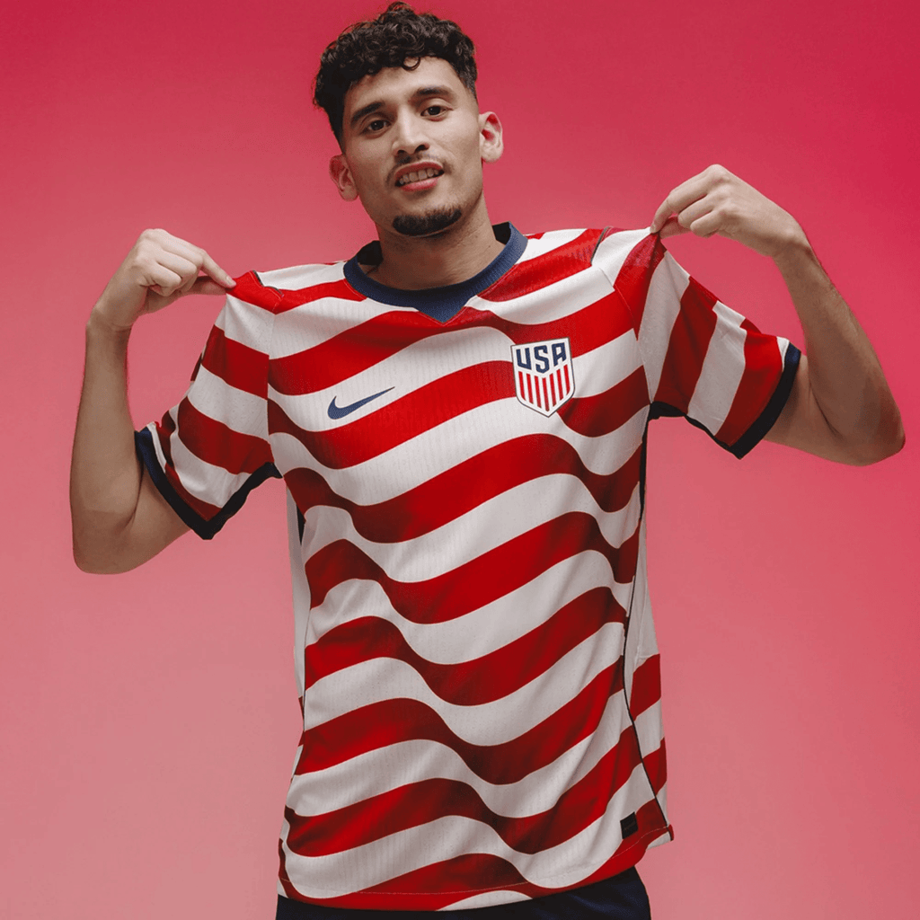 Nike Mens Weah United States Match Authentic Home Jersey 2026 (Sail/Midnight Navy)