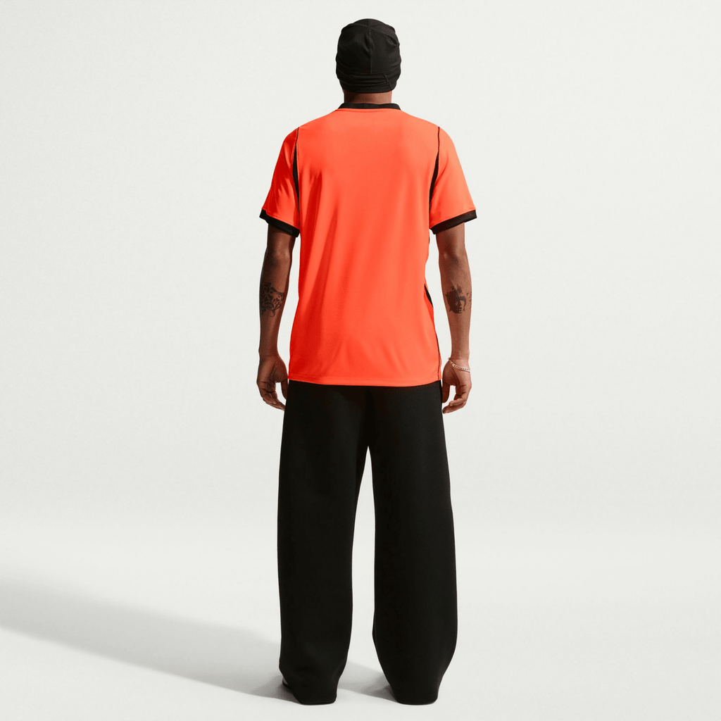 Nike Netherlands Frenkie De Jong Home Jersey 2026 (Hyper Crimson/Black)