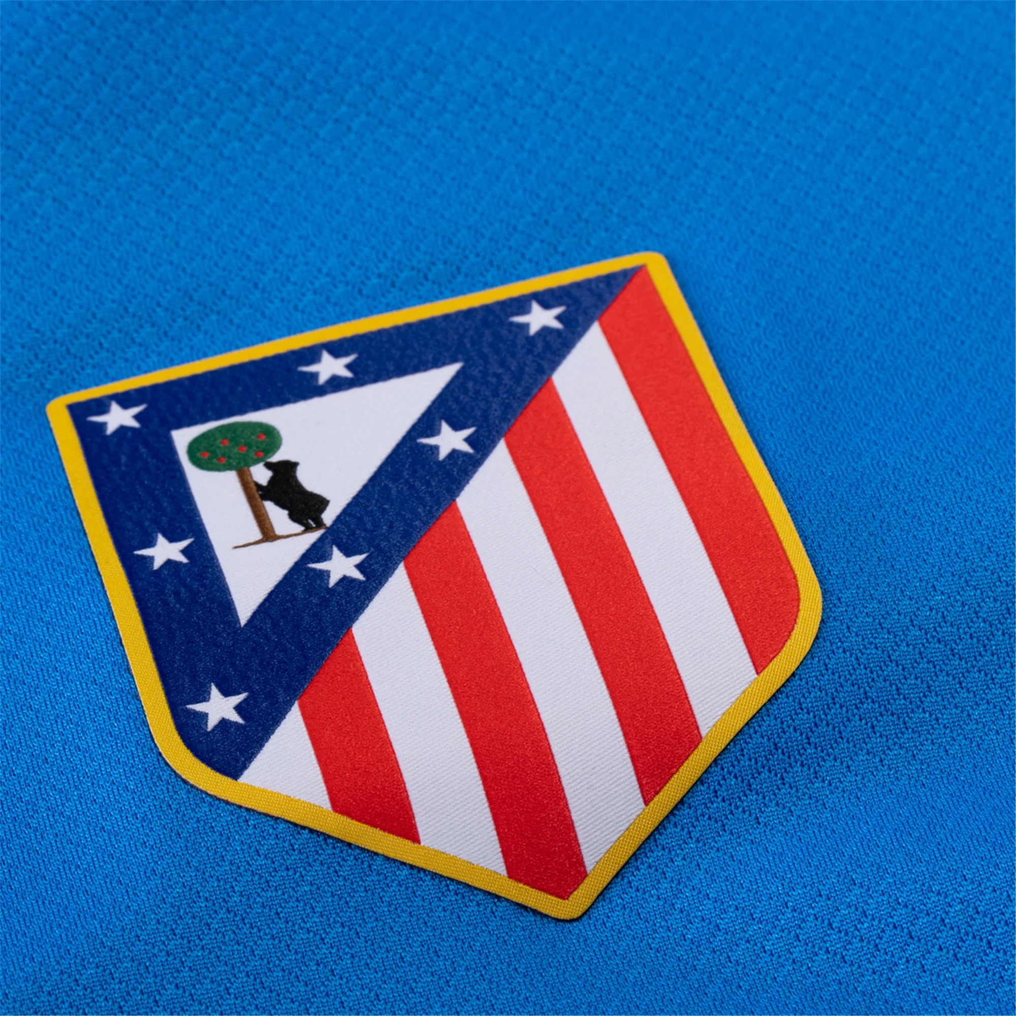 Nike Men's Atletico Madrid Marcos Llorente T90 Third Jersey La Liga Patch 25/26 (Photo Blue/Sport Red)